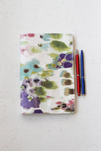 Green & Purple Splash Soft Cover Handmade Notebook