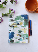 Blue Accent Soft Cover Handmade Notebook