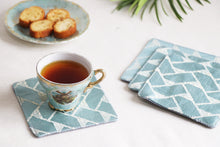 Blue Mosaic Coasters Set Of 4