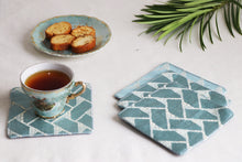 Blue Mosaic Coasters Set Of 4