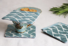 Blue Mosaic Coasters Set Of 4