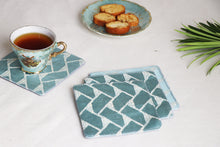 Blue Mosaic Coasters Set Of 4