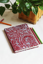 Printed Red Notebook