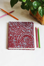 Printed Red Notebook
