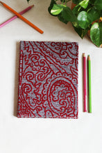 Printed Red Notebook