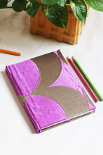 Beautiful Purple Printed Notebook
