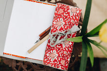 Red Kalamkari Multipurpose Notebook Case