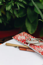 Red Kalamkari Multipurpose Notebook Case