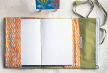 Yellow Blockprinted Multipurpose Notebook Case