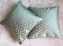 Teal Blue Cushion Cover (Set Of 2)