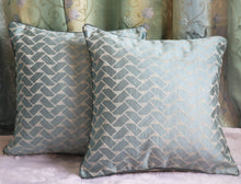 Teal Blue Cushion Cover (Set Of 2)