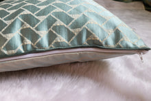 Teal Blue Cushion Cover (Set Of 2)