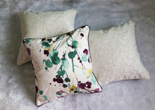 Color Splash & Printed leaves Cushion Covers (Set Of 3)