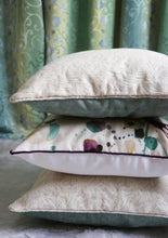 Color Splash & Printed leaves Cushion Covers (Set Of 3)