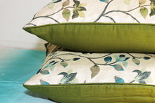 Leaves-Green Cushion Covers (Set Of 2)