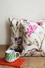 Multicolour Flora Dual Sided Pink Cushion Covers (Set Of 2)