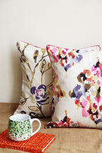Multicolour Flora Dual Sided Pink Cushion Covers (Set Of 2)