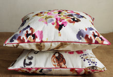 Multicolour Flora Dual Sided Pink Cushion Covers (Set Of 2)