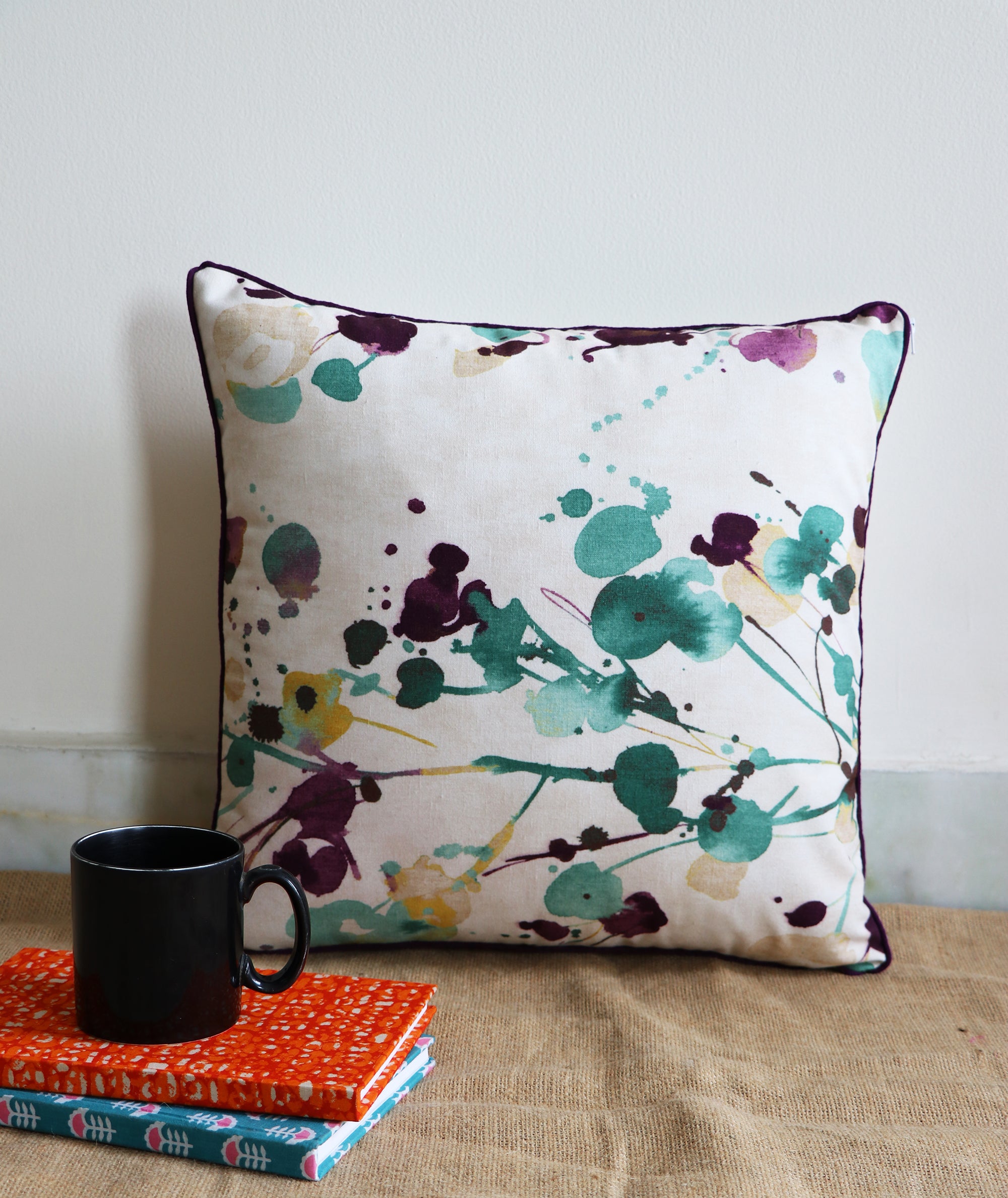 Beautiful Purple Accent Cushion Cover