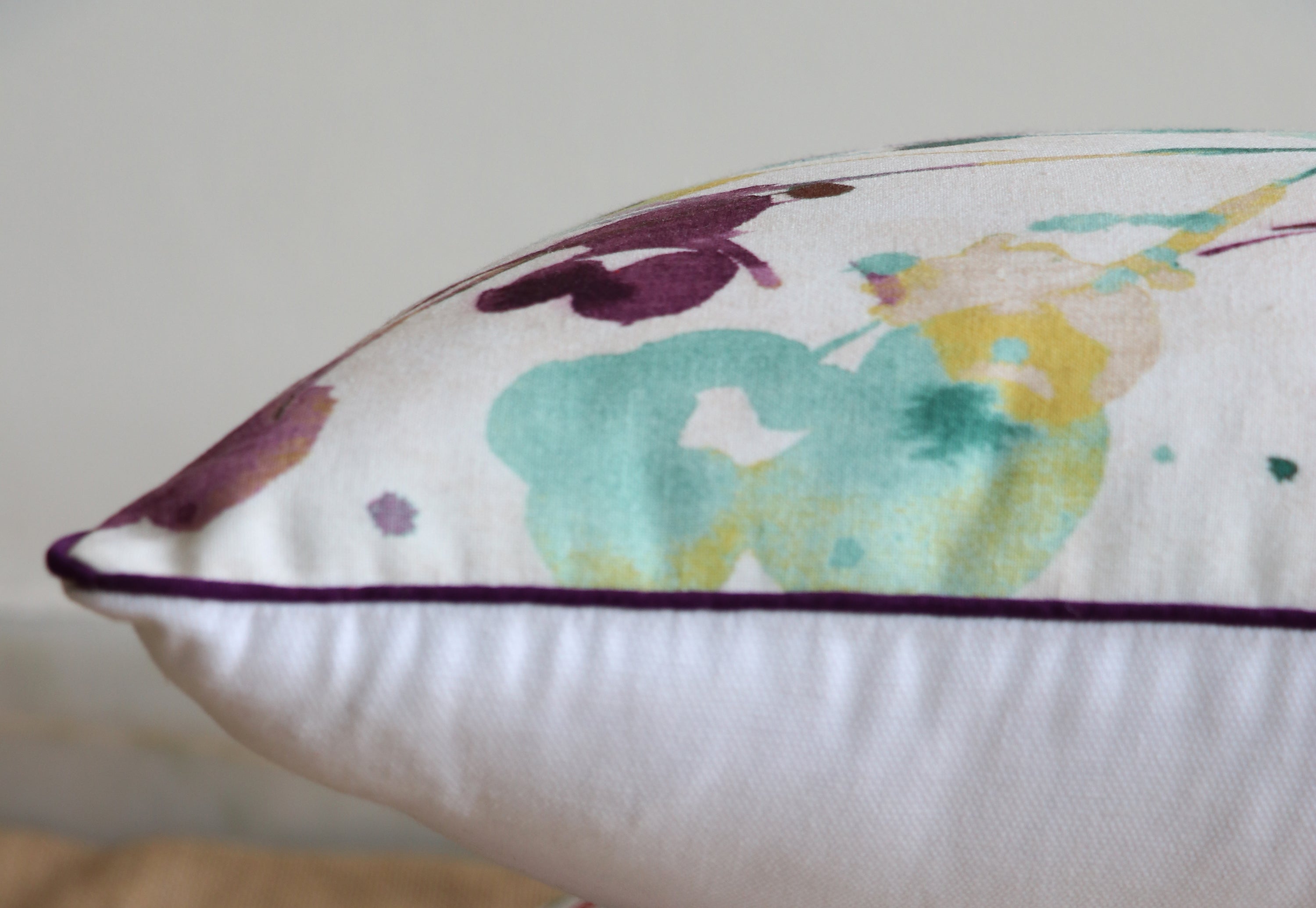 Beautiful Purple Accent Cushion Cover