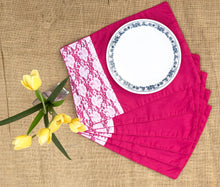 Pink Placemats