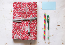 Red Kalamkari Multipurpose Notebook Case